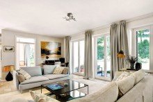 Wohnen 2 V E R K A U F T: Gartenwohnung, Ortsrandlage, offener Wohnstil, ca. 2,55 m Raumh�he, Berg am Starnberger See