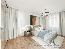 Schlafzimmer digital eingerichtet V E R K A U F T: Barrierefreie Garten-Wohnung in ruhiger Ortsrandlage von Trudering
