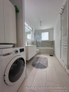 Vollbad V E R K A U F T: Barrierefreie Garten-Wohnung in ruhiger Ortsrandlage von Trudering