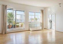 Wohnen Essen - Original Rooftop-Wohnen mit Weitblick - zwei Terrassen, au�ergew�hnliche Raumh�he