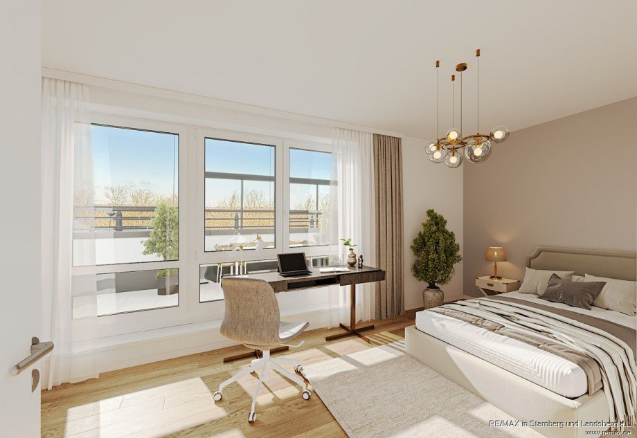 7 Schlafen - Wohnbeispiel Dachgeschosswohnung M�nchen