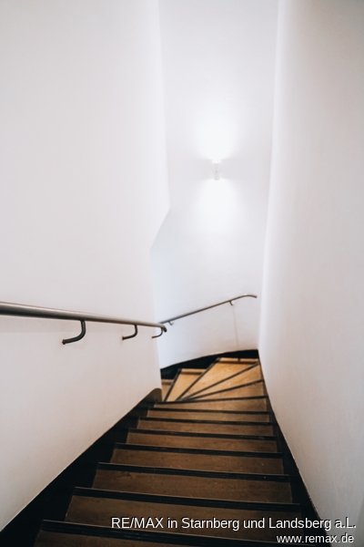 Treppenabgang Bungalow Trier