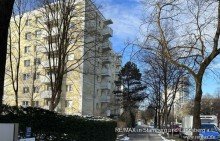 Haus Ansicht von Osten V E R K A U F T: Zwischen Arabellapark und Denninger Anger - gro�z�gig geschnittene 2-3 Zimmer-Wohnung