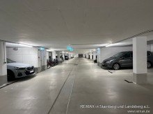 Tiefgarage V E R K A U F T: Barrierefreie Garten-Wohnung in ruhiger Ortsrandlage von Trudering