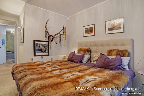 Schlafzimmer Erdgeschosswohnung M�nchen