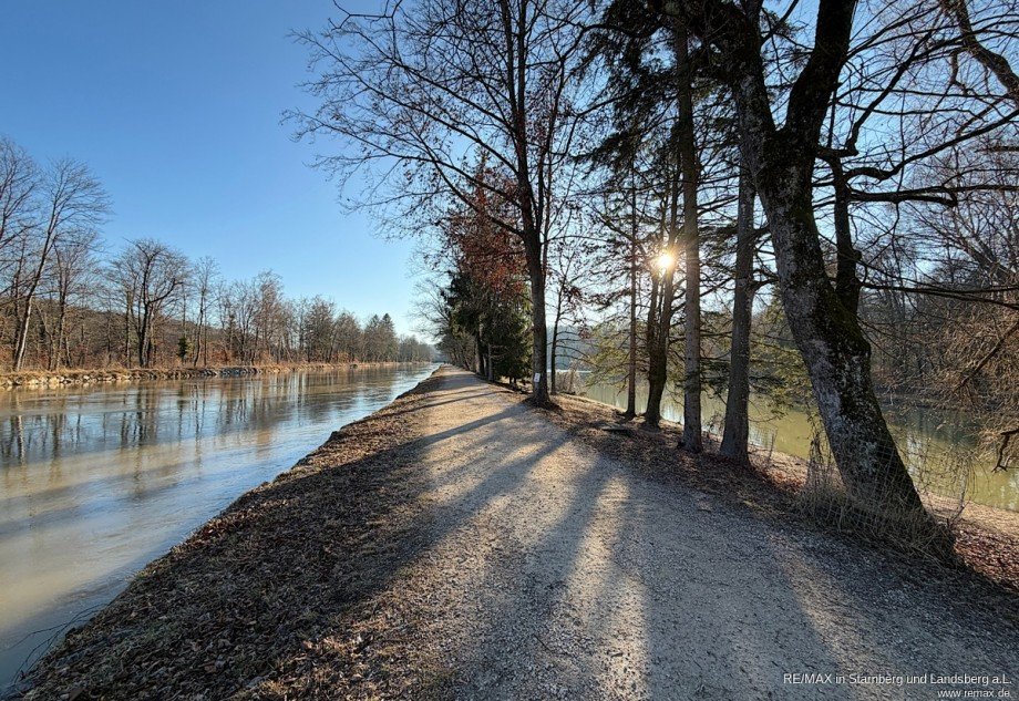 13 Umgebung_Isarauen Winter Dachgeschosswohnung M�nchen