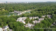 Wohnanlage V E R K A U F T: Garten-Wohnung am Englischen Garten und Herzogpark - Wohnanlage mit Schwimmbad