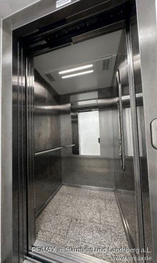 Aufzug V E R K A U F T: Barrierefreie Garten-Wohnung in ruhiger Ortsrandlage von Trudering