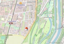 Mikrolage Rooftop-Wohnen mit Weitblick - zwei Terrassen, au�ergew�hnliche Raumh�he