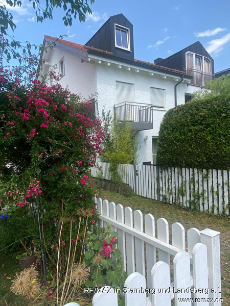 Haus S�dansicht Reiheneckhaus M�nchen
