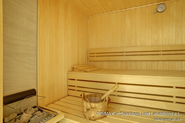 Wellness Sauna Erdgeschosswohnung M�nchen
