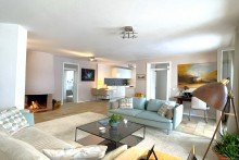 Wohnen 1 V E R K A U F T: Gartenwohnung, Ortsrandlage, offener Wohnstil, ca. 2,55 m Raumh�he, Berg am Starnberger See