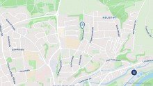 Lageplan V E R K A U F T: Charmante 3-Zi-Wohnung in ruhiger Lage