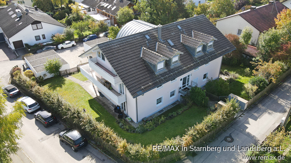 Haus und Grundst�ck Erdgeschosswohnung Hechendorf
