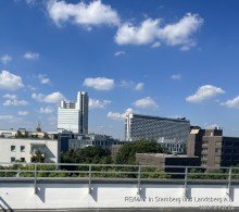 Ausblick Dachterrasse V E R K A U F T: Zwischen Arabellapark und Denninger Anger - gro�z�gig geschnittene 2-3 Zimmer-Wohnung