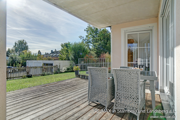 Terrasse Erdgeschosswohnung Hechendorf