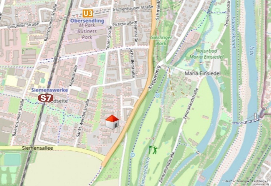 15 Mikrolage Dachgeschosswohnung M�nchen