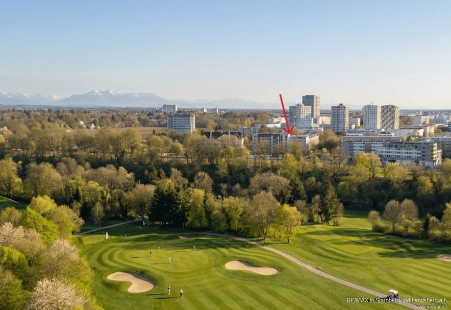 1 Wohnung oberhalb vom Golfplatz Dachgeschosswohnung M�nchen