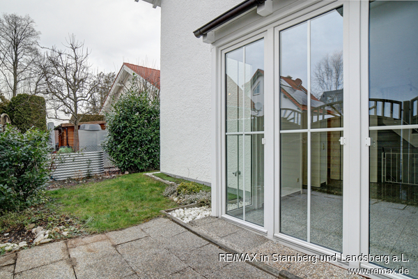 Terrasse bei Essbereich Reiheneckhaus M�nchen