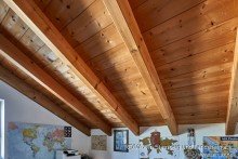 Holzdecke V E R K A U F T: Familienfreundliches Haus am Ortsrand
