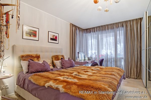 Schlafzimmer Erdgeschosswohnung M�nchen