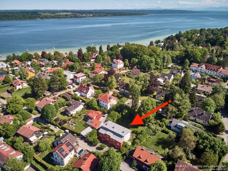 Haus und See Schondorf Reihenendhaus Fu�l�ufig zum Ammersee - modernes Reihenendhaus
