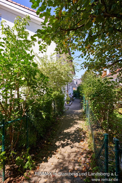 Weg zum Haus Reiheneckhaus M�nchen