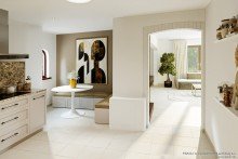 EG K�che (Einrichtungsbsp.) Familiendomizil (3 Wohneinheiten) mit gr. Garten in Seen�he, Bernried am Starnberger See